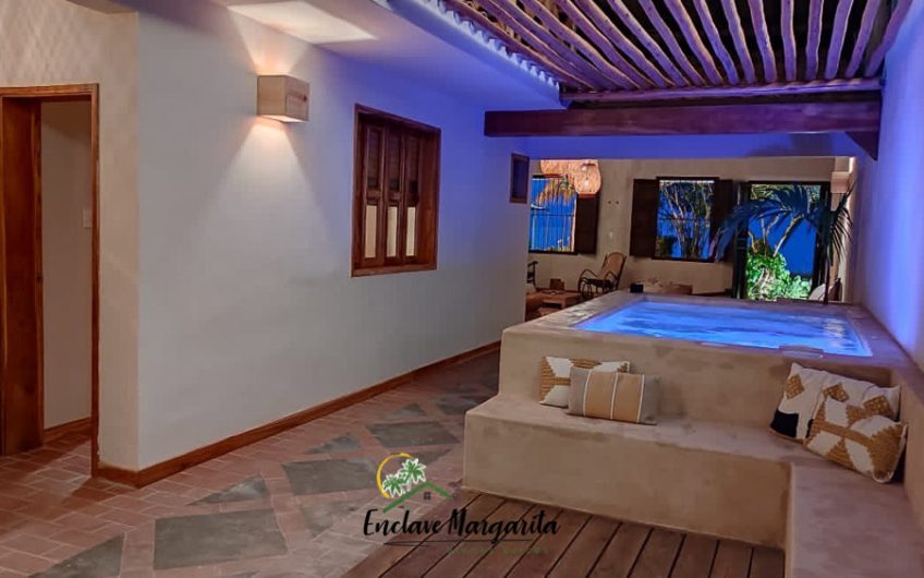 Casa vacacional frente al mar estilo wabi sabi en playa Zaragoza – Isla de Margarita