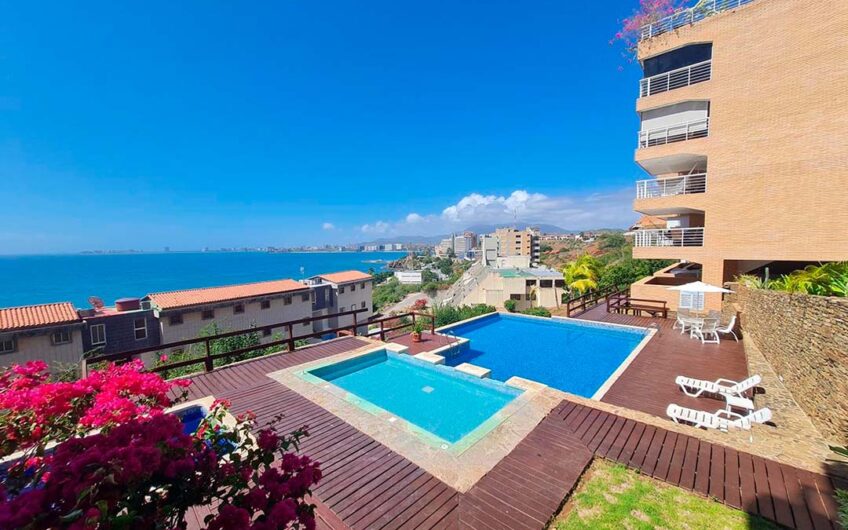 Alquiler vacacional penthouse frente al mar en La Caranta – Pampatar