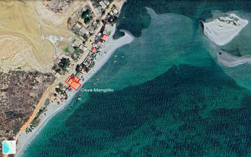 VENTA PAUSADA – Casa a orillas del mar en Playa Manglillo – El Yaque