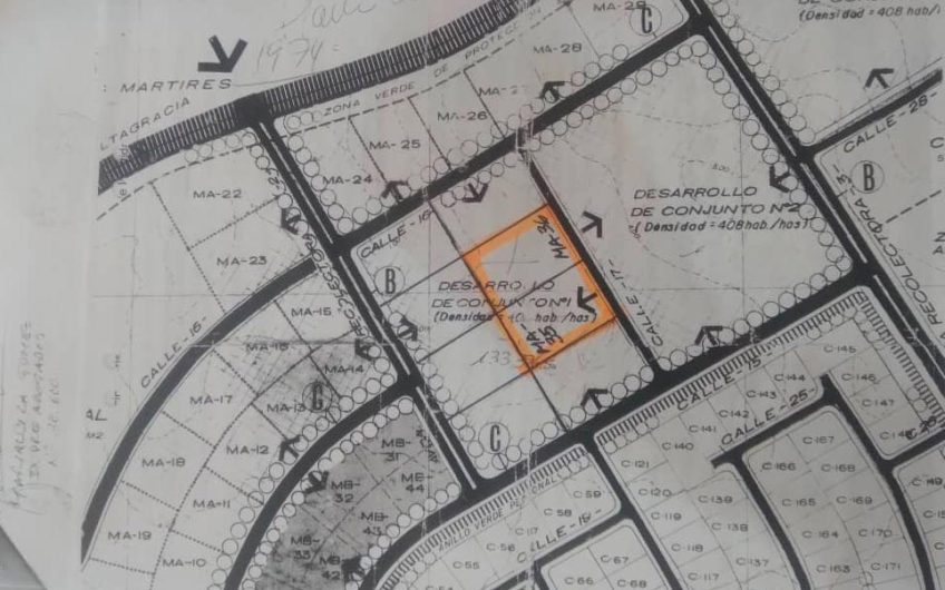 Se vende terreno en Juangriego avenida principal via Altagracia diagonal a Catalano