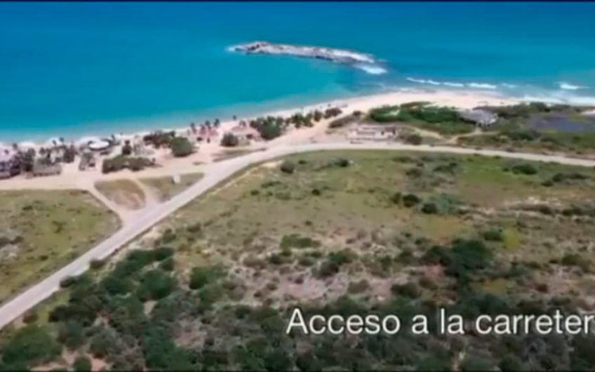 Venta de terreno frente al mar en Playa Caribe – Isla Margarita